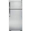 GE 18.2 cu. Ft. Top Freezer Refrigerator - Stainless Steel