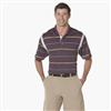 PGA Tour® Pro Series Short Sleeve Pieced Pigment Printed Stripe Polo