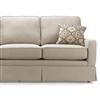 'Durham' Collection Small Skirted Sofa