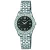 Seiko® Ladies Stainless Steel Watch With Crystals