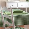wholeHome CASUAL (TM/MC) 'Cotton Plaid' Set of 2 Solid Placemats