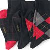 McGregor® Single-pair of 'Diamond Cuff' Dress Socks in a Gift Sock Bag4557820