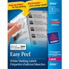 Avery Easy Peel White Label Mailing Label 2 5/8 x 1