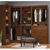 Organize It – Corner Closet – Tuscany Brown