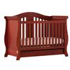 Stork Craft Vittoria 3-In-1 Fixed Side Convertible Crib (04587-22C) - Cognac - Web Only