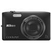Nikon Coolpix S3400 20.1MP Digital Camera - Black