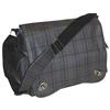 Kalencom Messenger Diaper Bag (KL1962) - Grey / Black / Brown