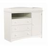 South Shore Peek-A-Boo Collection Baby Changing Table - Pure White