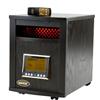 SUNHEAT Electronic Infrared Zone Heater with Remote, Black
