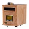 SUNHEAT Electronic Infrared Zone Heater with Remote, Natural Oak