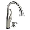 Delta Addison Single Handle Pull-Down Kitchen Faucet Featuring Touch2O Technology