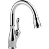 Delta Leland Integrated Single-Handle Pull-Down Sprayer Kitchen Faucet in Chrome with MagnaTit...