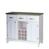 Home Styles Lg Buffet of Buffet with Stainless Top