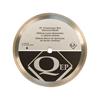 Q.E.P. Co., Inc. 10 Inches Diameter Continuous Rim Diamond Tile Saw Blade 7/8-5/8 Inches Arbor Fo...