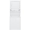 GE Unitized Spacemaker Washer and Electric Dryer - GUAP270EMWW