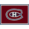 NHL 5 Ft. 4 In. x 7 Ft. 8 In. Montreal Canadiens Spirit Rug