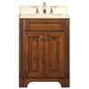 Water Creation Spain 24 Inches Vanity in Classic Golden Straw with Marble Vanity Top in Beige