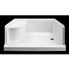 Mirolin Ellis 60 Xl Acrylic Shower Base With Seat- Right Hand