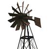 Outdoor Water Solutions Bronze Powder Coated Windmill - 20 Foot