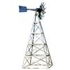 Outdoor Water Solutions Galvanized 4-Legged Windmill Aeration System - 20 Foot