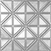 Shanko 2 Feet x 2 Feet Lacquer Finish Steel Lay-In Ceiling Tile Design Repeat Every 6 Inches