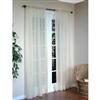 Habitat Shatter Pair Curtain, Ivory - 96 Inches X 84 Inches Pr