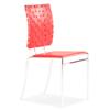 Zuo Criss Cross Chairs - 4 Pack - Red