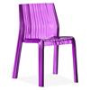 Zuo Ruffle Chairs - 4 Pack - Transparent Purple