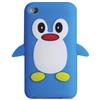 Exian iPod touch 4th Gen Penguin Soft Shell Case (4T009) - Blue