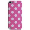 Exian iPod touch 5th Gen Polka Dot Soft Shell Case (5T011) - Pink