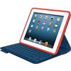 Logitech FabricSkin iPad 2nd/ 3rd/ 4th Generation Keyboard Folio Case (920-005357) - Blue
