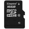 Kingston microSDHC 16GB (Class 10) High Capacity micro Secure Digital Card (SDC10/16GBCR)