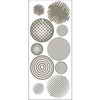 Snap 1-piece Geometric Circles Wall Art