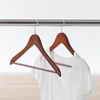 14 Pack Wooden Hangers