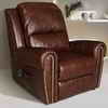 Polo Shiatsu Massage Leather Recliner