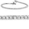 Round Diamond Bracelet (3.00 ctw) 14kt White Gold