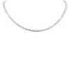 Round Brilliant Diamond Necklace (8.00 ctw) 18kt White Gold