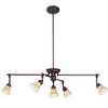 GLOBE Fixture - "Allegria" 5-Light Track Fixture