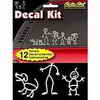 Auto Art Stick People Decal Kit