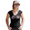 Women's Dawn Outdoors Fitted V-Neck Sleeve Tee