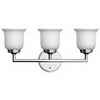 GLOBE Fixture - "Novaly" 3-Light Vanity Fixture