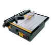 QEP 7 Inch Portable Tile Saw with Water System, 3/4 HP Motor, 7 In. Diamond Blade and Laser Guide