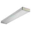 Lithonia Lighting 4' T8 2L Wraparound / with Brushed Nickel Ends