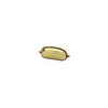 Martha Stewart Living Martha Stewart Living Bedford Brass 3 Inch Canopy Cup Pull