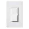 Lutron Diva Single Pole/3-Way CFL & LED Dimmer, White