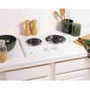 GE GE White 21 1/4 in. Built-In Electric Cooktop