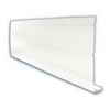 Peak Fascia Cover, 1 In. x 6 In. x 10 Ft. - White