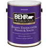 BEHR PREMIUM PLUS Interior Enamel Undercoater, Primer & Sealer, 3.73L