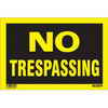 Klassen Bronze 8" X 12" Sign - No Trespassing