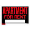 Klassen Bronze 8" X 12" Sign - Apartment For Rent